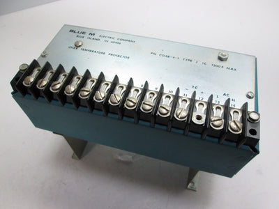 Used Blue M C04B-4-1 Over Temperature Protector, Supply Voltage: 120VAC