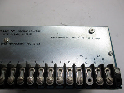 Used Blue M C04B-4-1 Over Temperature Protector, Supply Voltage: 120VAC