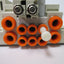 Used Bank of 3 SMC SV1100-5FU Solenoid Valves, With 2x Regulators With 150psi Gauges