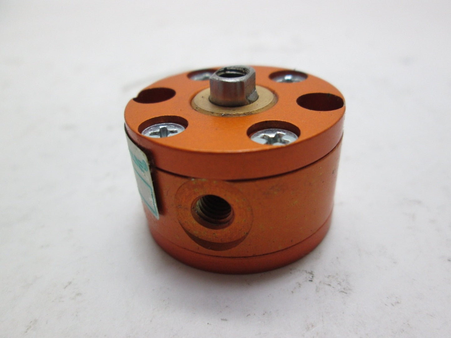 Used Fabco-Air B5X Pancake Style Air Cylinder, 0.125 Stroke, Pressure: 250 PSI