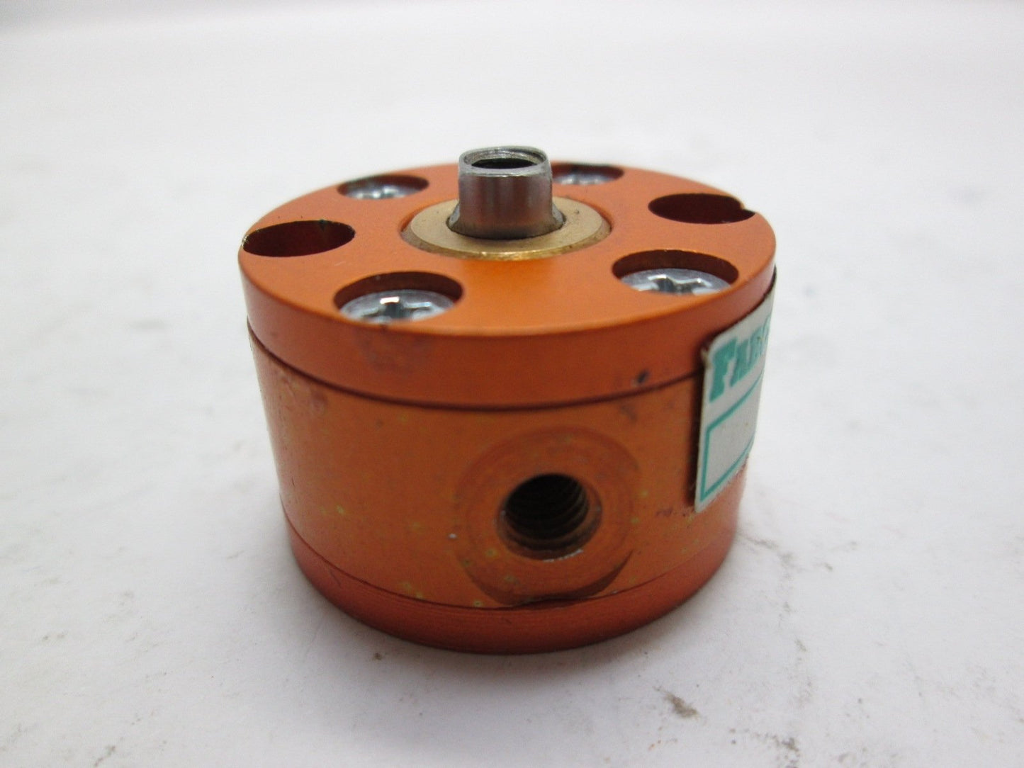 Used Fabco-Air B5X Pancake Style Air Cylinder, 0.125 Stroke, Pressure: 250 PSI