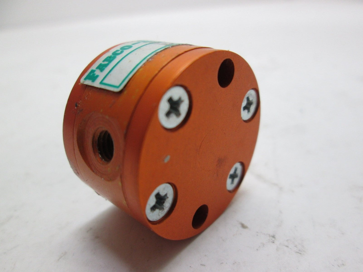 Used Fabco-Air B5X Pancake Style Air Cylinder, 0.125 Stroke, Pressure: 250 PSI