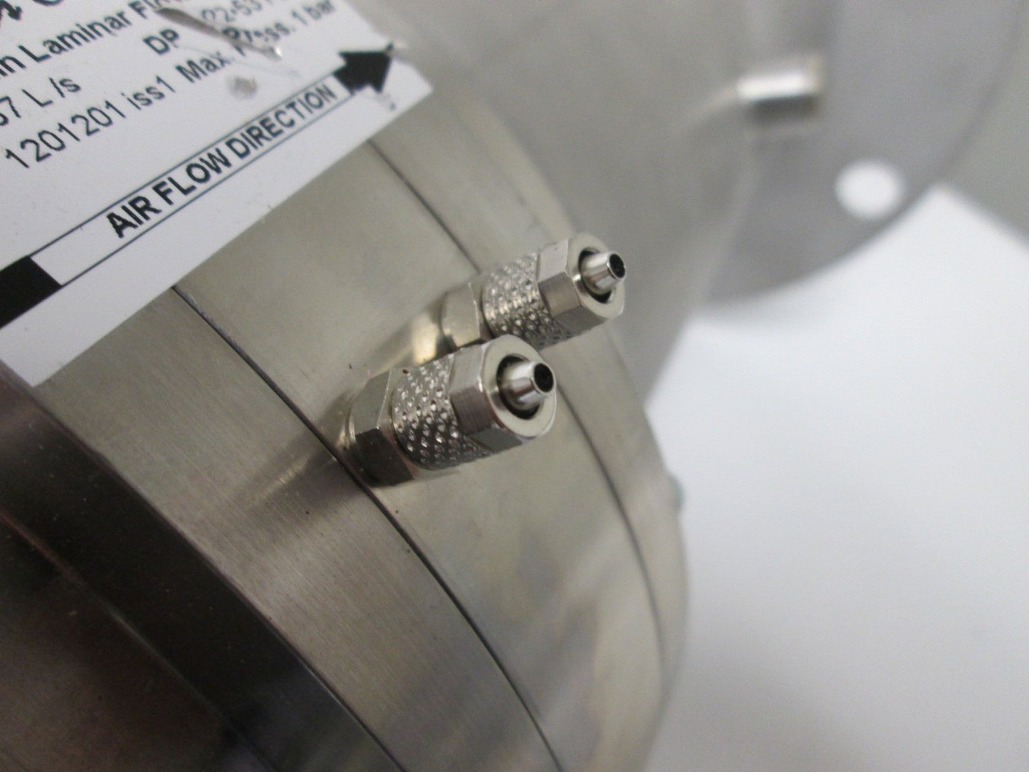 Used Furness Controls FCO96 Laminar Flow Element, Flow: 167L/sec, Pressure: 1bar Max