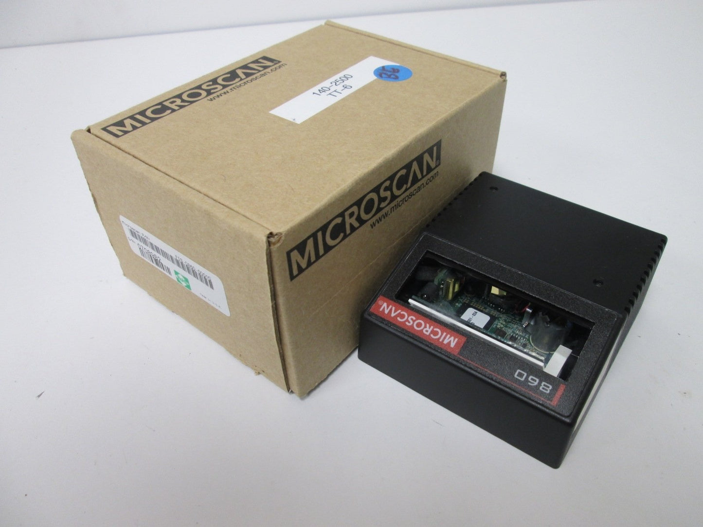 Used Microscan FIS-0860-0001G Barcode Scanner, Supply Power: 10-28VDC 5W Max