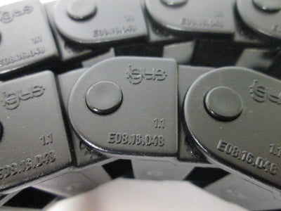 New Igus E08.16.048 Energy E-Chain Cable Carrier Conduit 40" L, 0.6" x 0.6" Inside