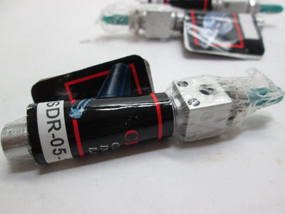 New Lot Of 4 Clippard SDR-05-1 Type Air Cylinders, 5/16" Bore, Dual Acting