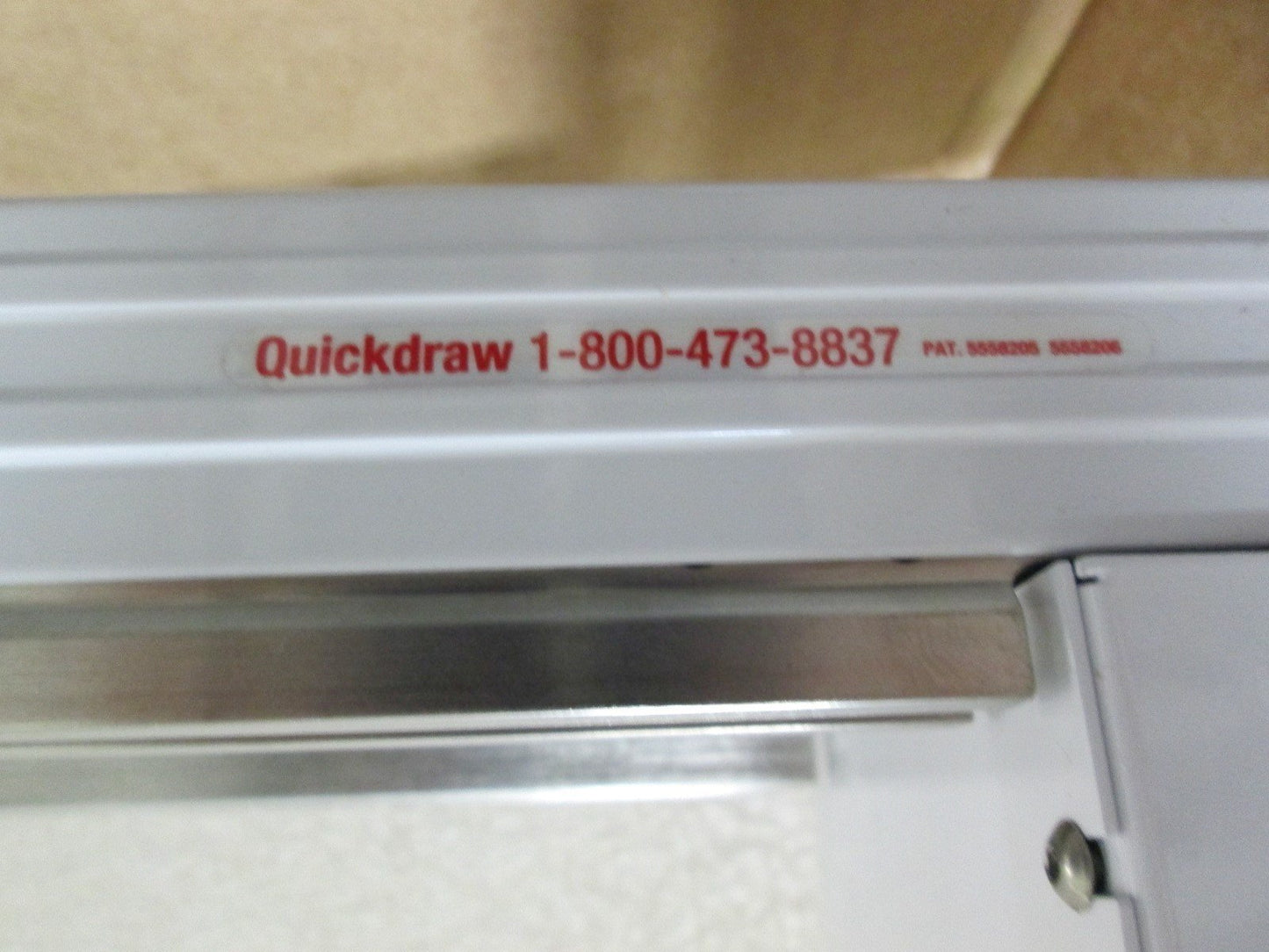 New – Open box Quickdraw 801552 Slip Roller Conveyor, 72" Long, With Power Supply & Controller