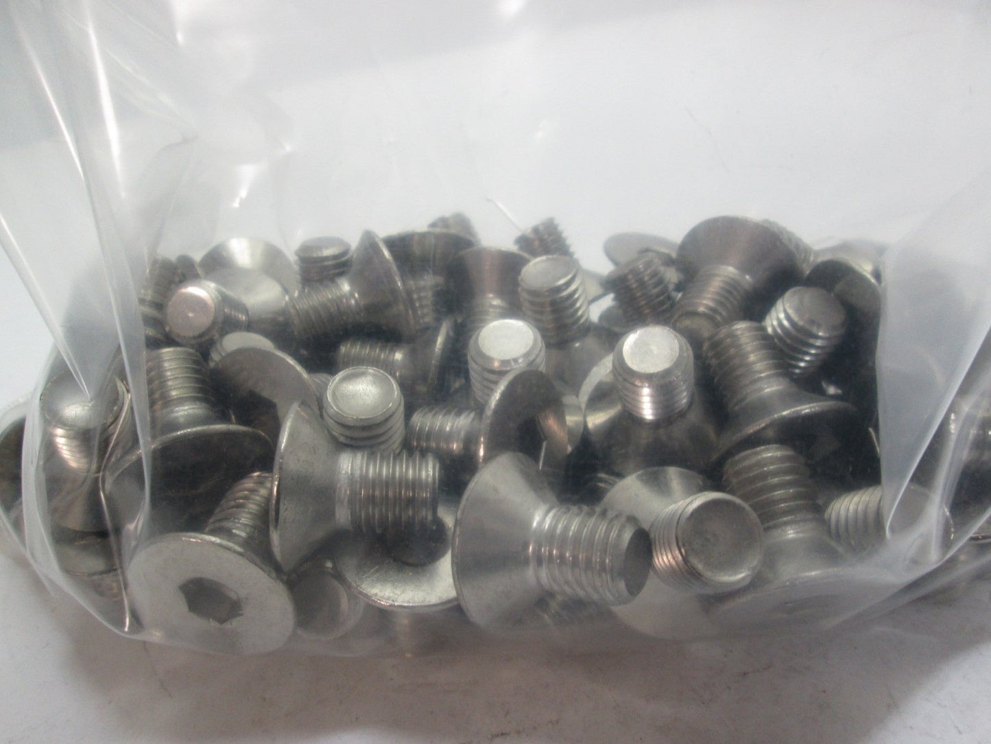 New – Open box Lot of 80 M12-1.75 x 20 mm Flat Head Allen Cap Screws Stainless Steel Metric