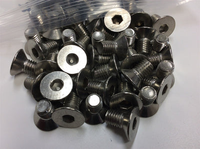 New – Open box Lot of 80 M12-1.75 x 20 mm Flat Head Allen Cap Screws Stainless Steel Metric