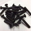 New – Open box Lot of 370 1/4"-20 x 1-1/8" Flat Head Cap Screws Black Oxide Hardware