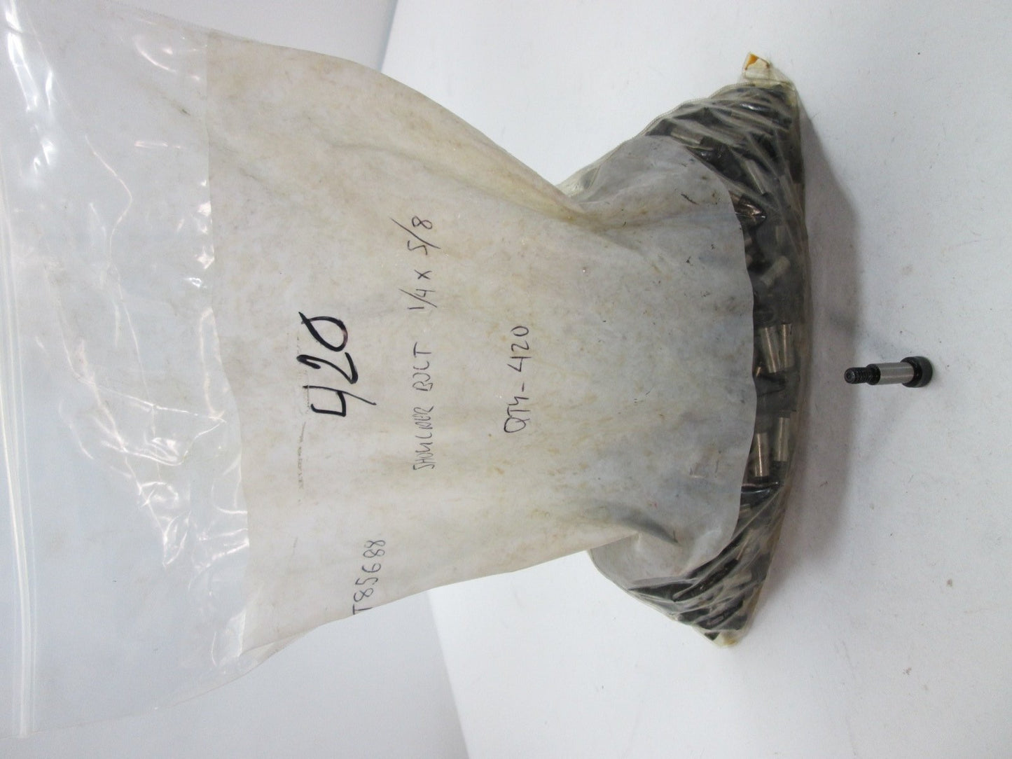 New – Open box Lot of 420 Shoulder Screws 1/4" Diameter Shoulder x 5/8" Long 10-24 Thread