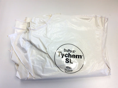 New – Open box DuPont Tychem SL 122 BWH 2X 0012P1 Disposable Coveralls Hazmat Suit Size 2X