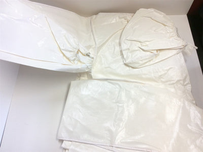 New – Open box DuPont Tychem SL 122 BWH 2X 0012P1 Disposable Coveralls Hazmat Suit Size 2X