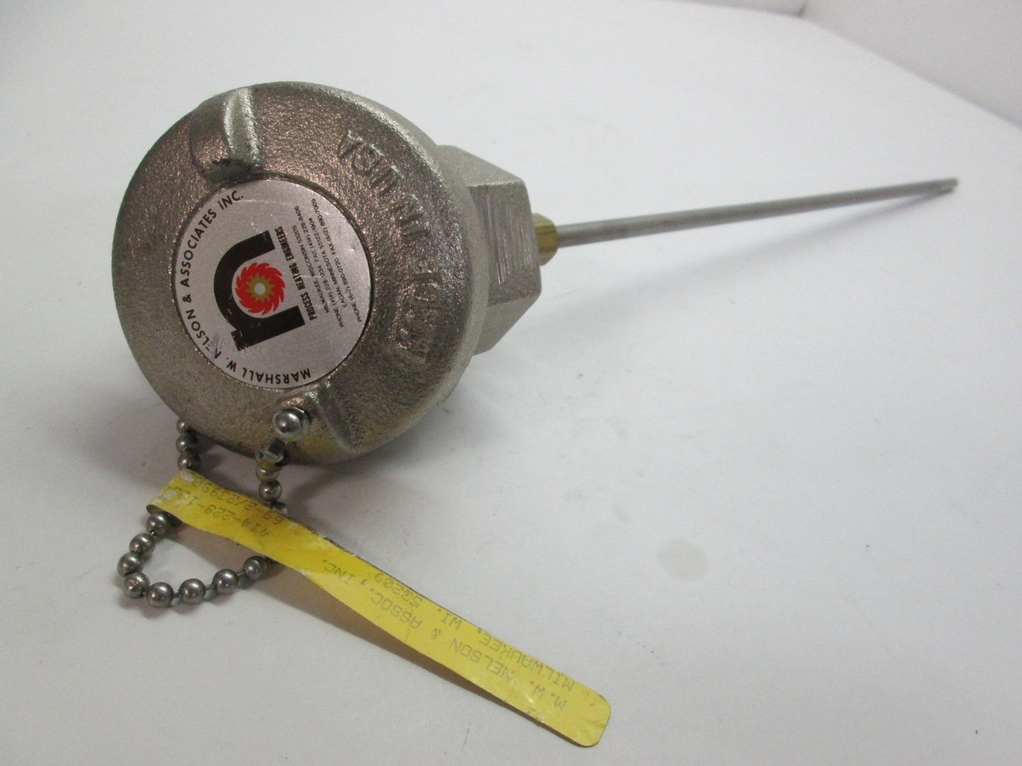 Used Marshall Nelson K43012U-01A-34 Temperature Probe 12" Probe / Thermocouple 3/4"