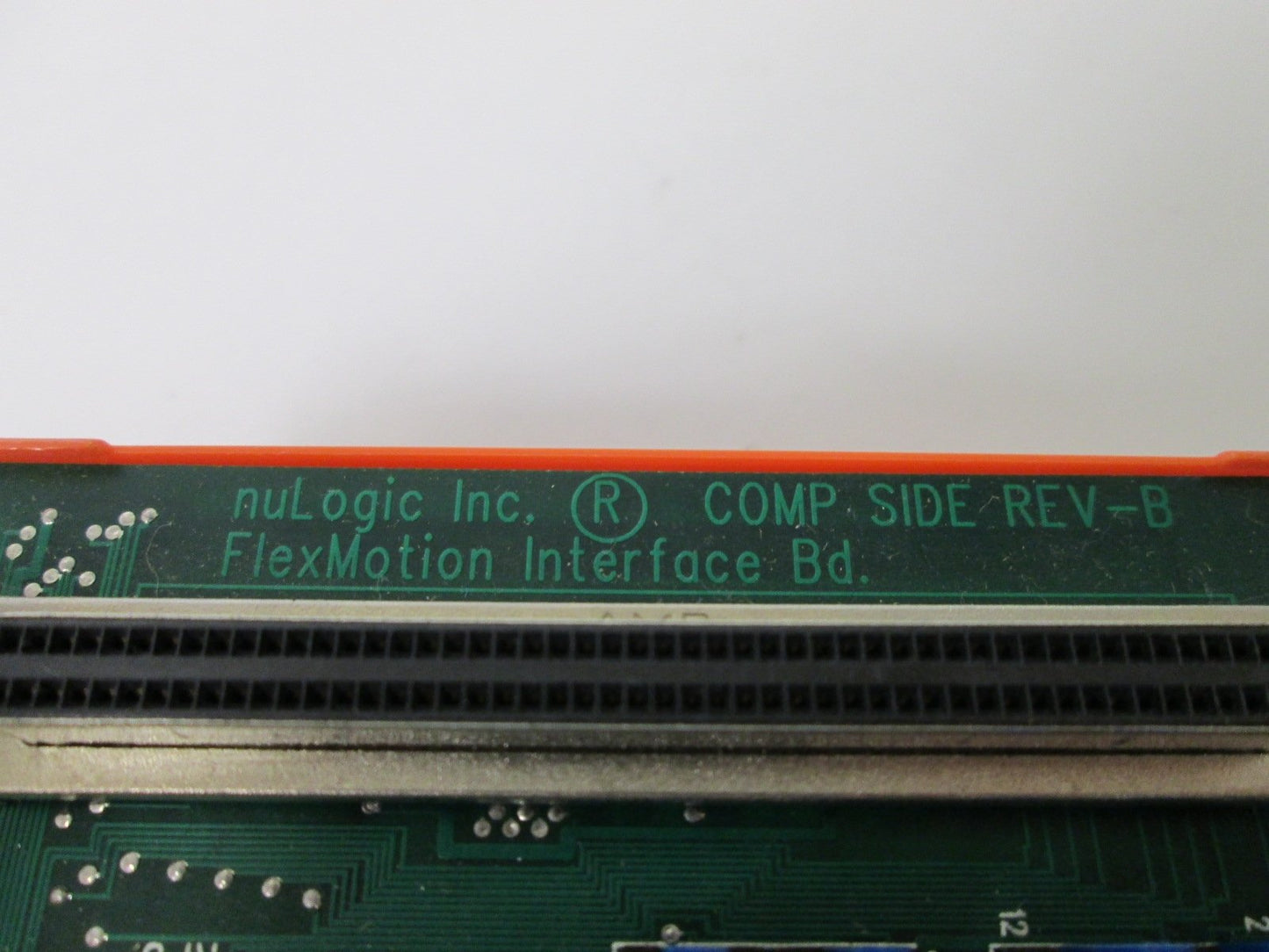 Used nuLogic Inc 185021B-01 Flexmotion Interface Board, DIN Rail Mounting