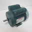 Used Leeson M6K17FB33G AC WattSaver Motor, Voltage: 115/208-230V, Current: 3.4/1.7A