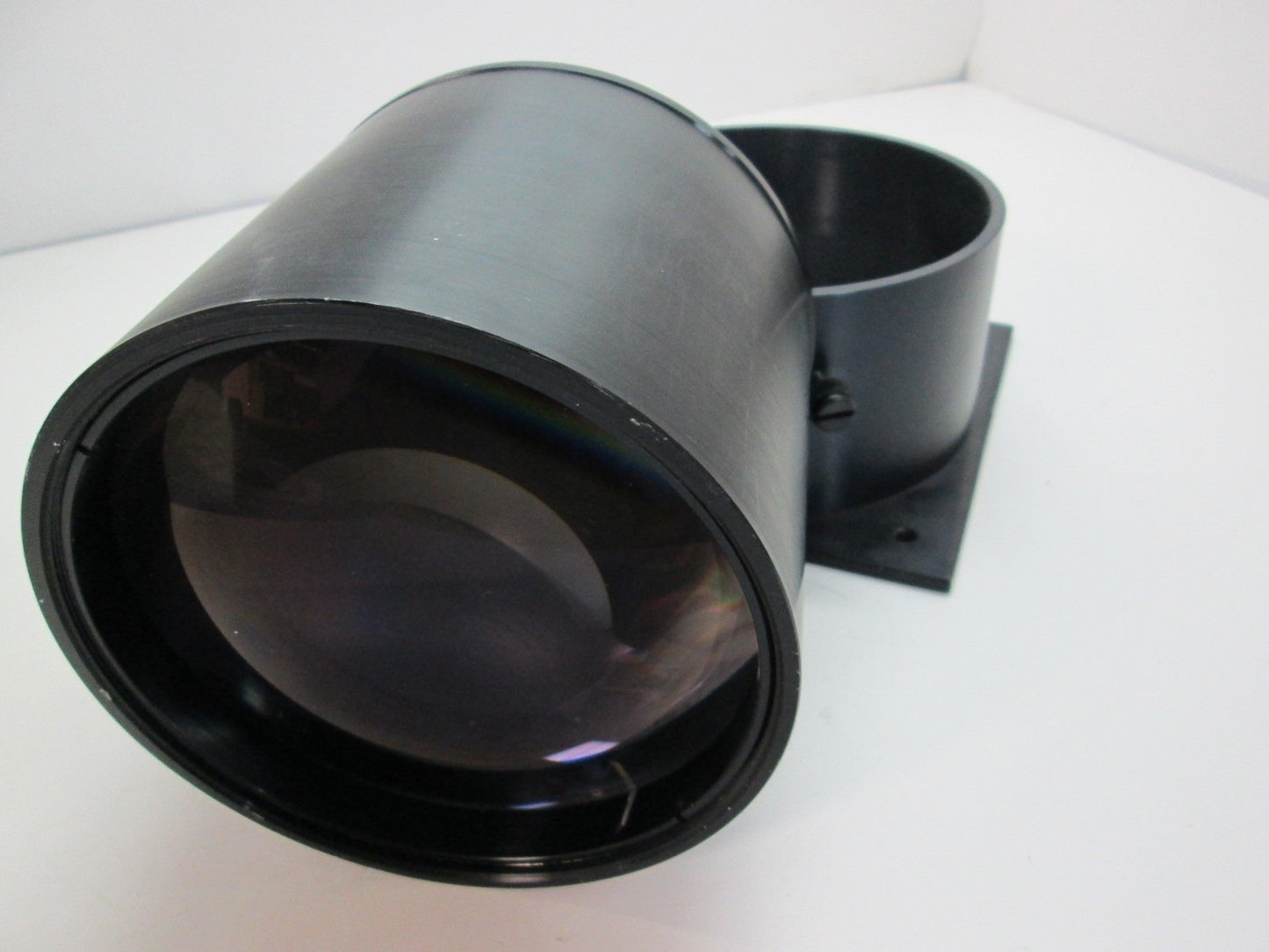 Used Scientific Large Optical Viewing Convex Lens 5" Diameter 11.5" Focal Point