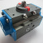 Used PBM PAVBL453S-0052 Pneumatic Actuator 120 PSIG Rack / Pinion Type Namur Mount