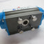 Used PBM PAVBL453S-0052 Pneumatic Actuator 120 PSIG Rack / Pinion Type Namur Mount