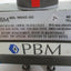 Used PBM PAVBL453S-0052 Pneumatic Actuator 120 PSIG Rack / Pinion Type Namur Mount