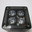 Used RVSI NER 655423 Large Area LED Light, Continuous: 700mA, Connection: 4-Pin M12