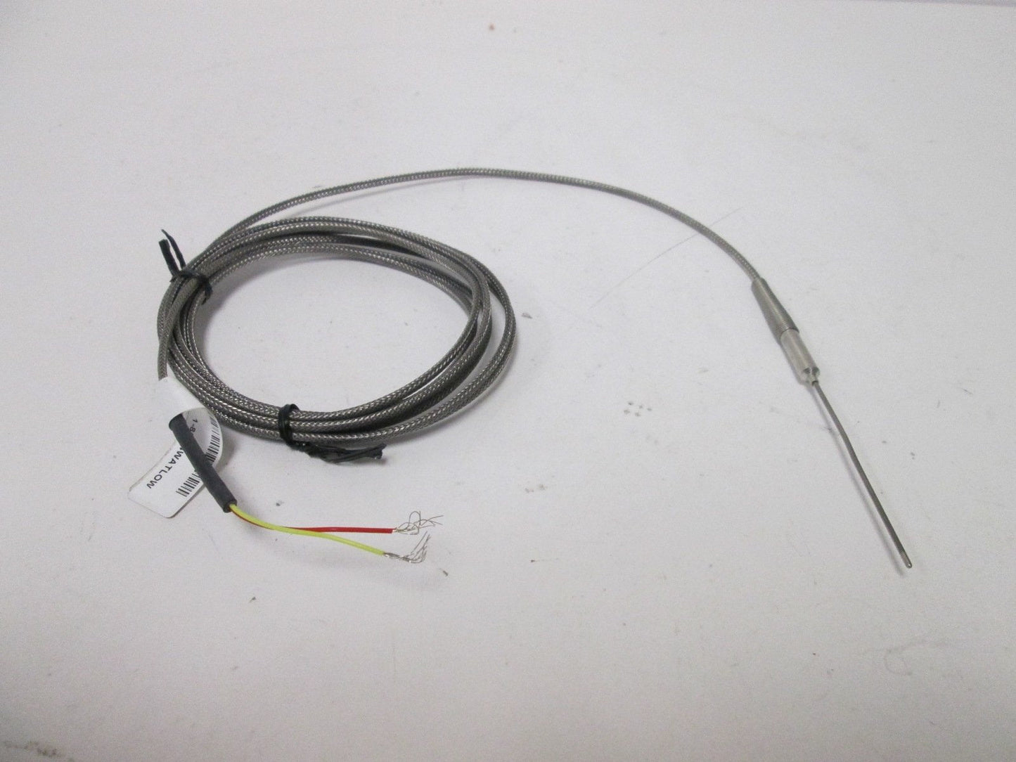 Used Watlow AFEM0TA026UK080 Thermocouple, Sheath Dimensions: 0.063" OD x 2.75" Long