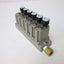 Used Bank of 6 SMC ARM1000 Manifold Regulators, With 0-150psi Gauge, 1/8" Ports