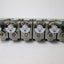 Used Bank of 6 SMC ARM1000 Manifold Regulators, With 0-150psi Gauge, 1/8" Ports