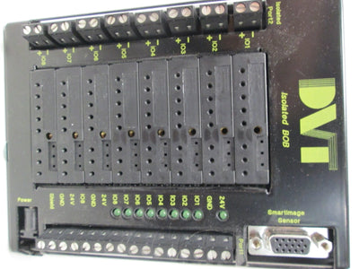 Used DVT Isolated BOB Breakout Board, 15-Pin D-Sub Connection, DIN Rail Mounting