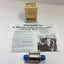 New Watts No. 9BD EDP# 61894 Backflow Preventer Water CO2 Gas Stainless Steel