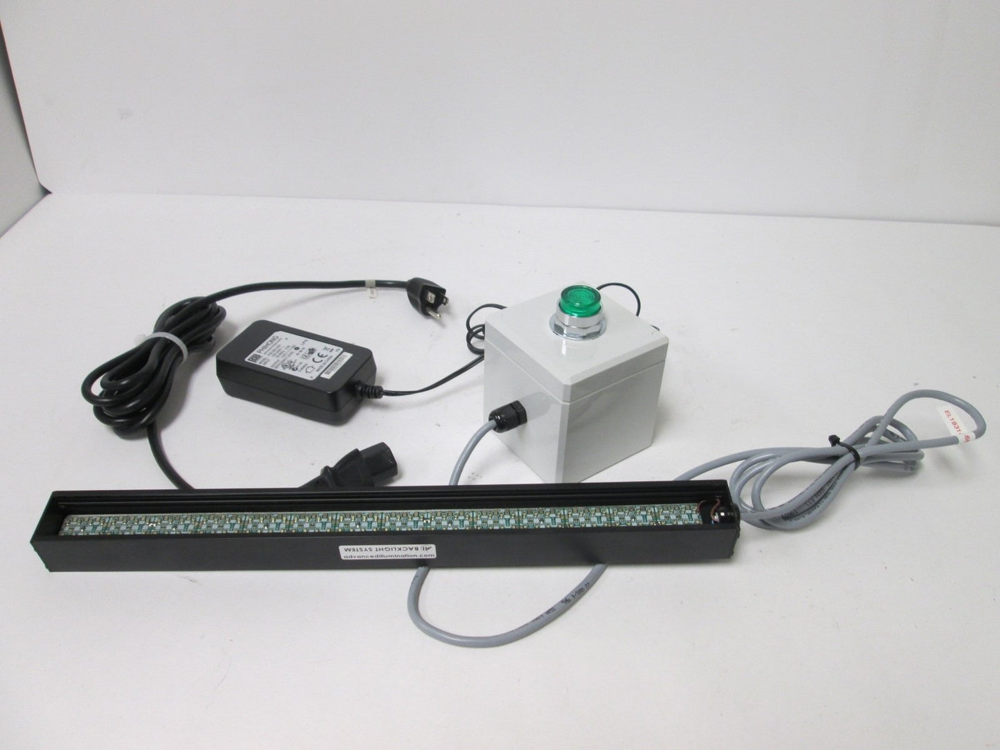 Used Advanced Illumination EL19314-66024 Red Backlight, W/ Switch and Power Supply