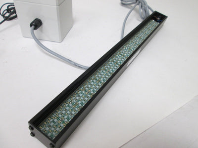 Used Advanced Illumination EL19314-66024 Red Backlight, W/ Switch and Power Supply