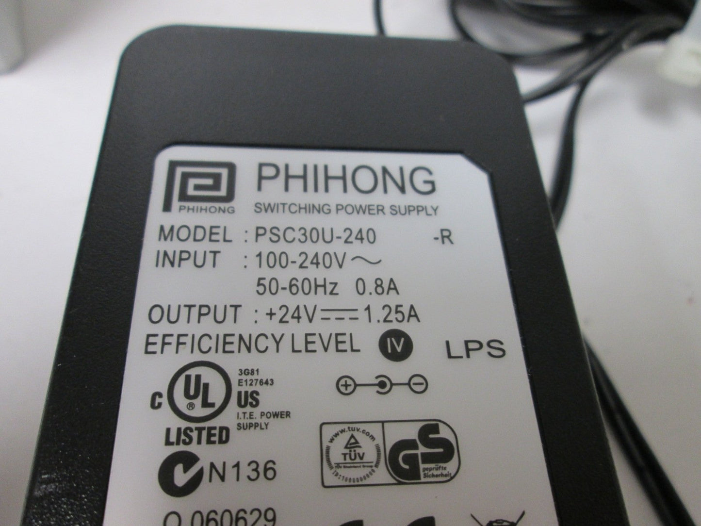 Used Advanced Illumination EL19314-66024 Red Backlight, W/ Switch and Power Supply