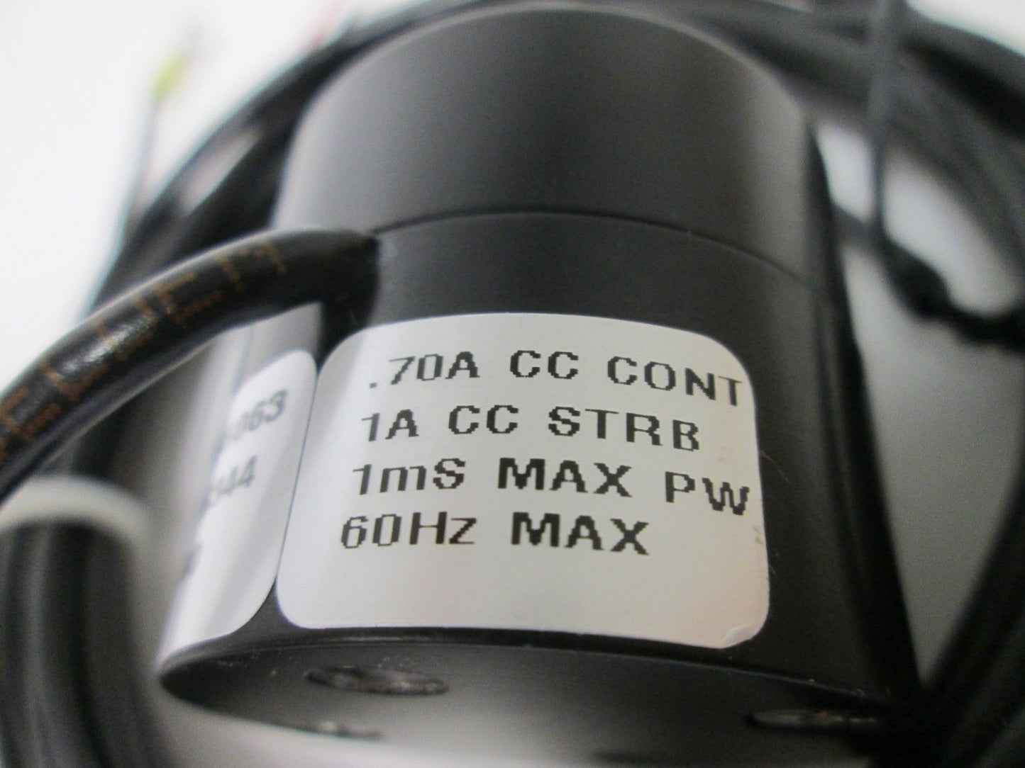 Used Nerlite S-20 Spot Light, Color: White, Continuous: 0.7A, Strobe: 1A