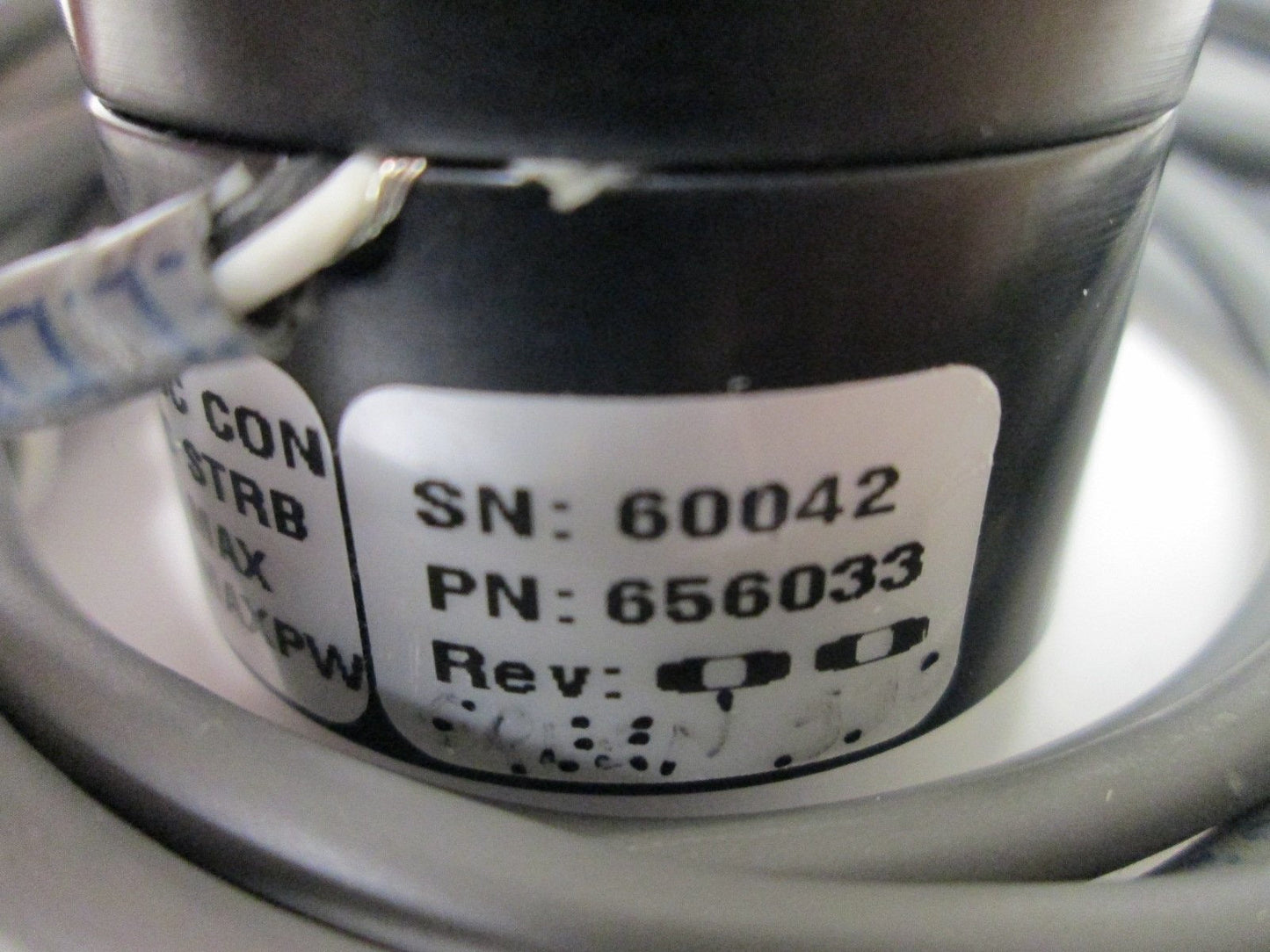 Used RVSI NER 656033 Spot Light, Color: White, Continuous: 0.70A, Strobe: 1A
