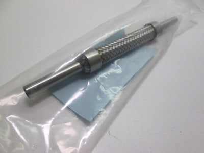 New 8" Braided Stainless Steel Flexible 0.65" Hose W/ 3/8" Tube Adapter Fittings