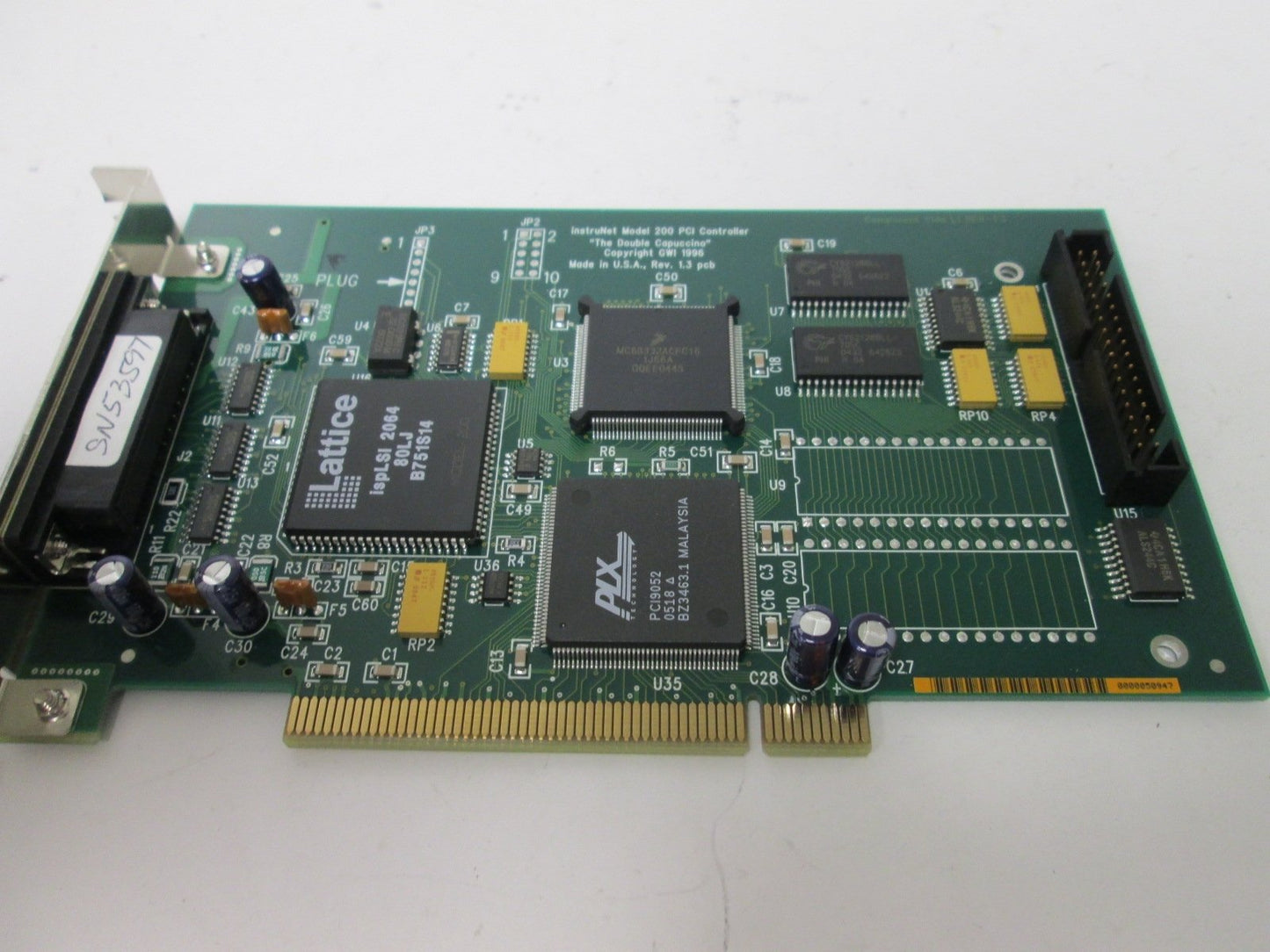 Used InstruNet Model 200 PCI Controller Card, 25-Pin Connection, Voltage: +5V