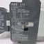 Used ABB A12-30-10 Contactor With 2x CA5-01 and 1x CA5-10 Auxiliary Contacts