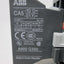 Used ABB A12-30-10 Contactor With 2x CA5-01 and 1x CA5-10 Auxiliary Contacts