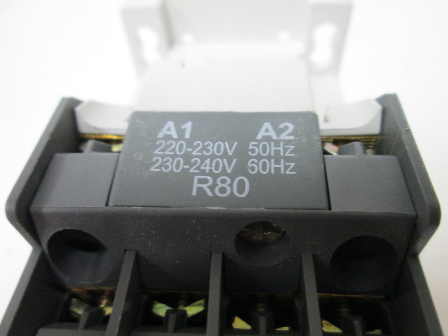 Used ABB A12-30-10 Contactor With 2x CA5-01 and 1x CA5-10 Auxiliary Contacts