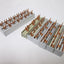 Used Lot of 8 Cutler Hammer Bus Bars, Rating: 55A 480VAC, 2x 5.5" & 6x 4.25" Lengths