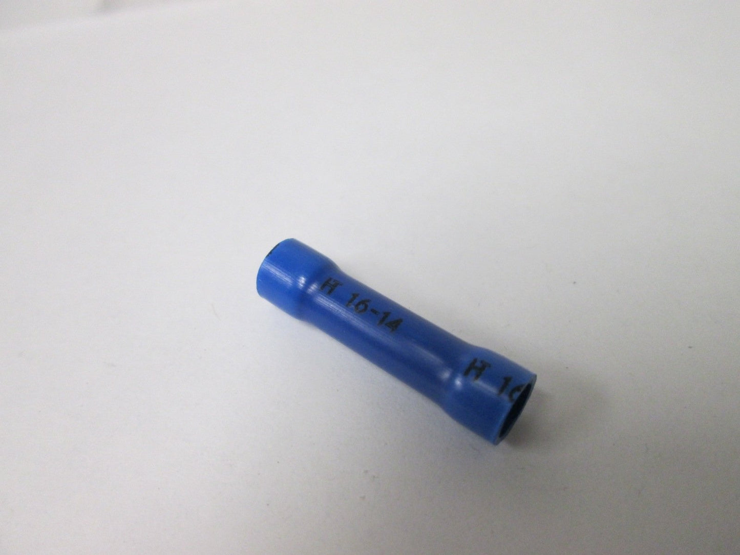 Used Lot of 430 Butt Splice Connectors, Wire Size: 16-14AWG, Color: Blue