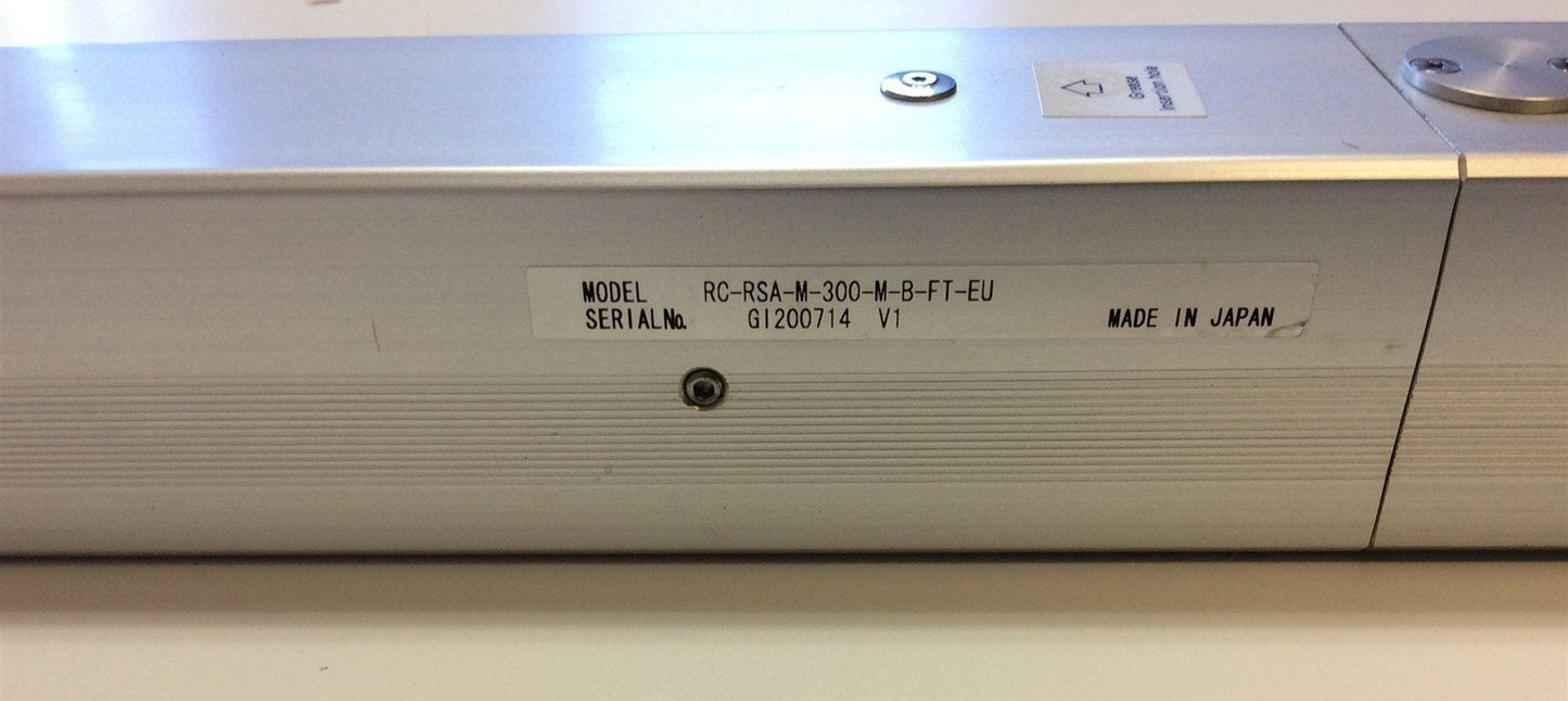 Used IAI Intelligent RC-RSA-M-300-M-B-FT-EU Electric Actuator Cylinder 300mm Stroke