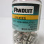 Used Lot of 100 Panduit J214-312-T Crimp Wire Joints, Wire Size: 14-12 AWG
