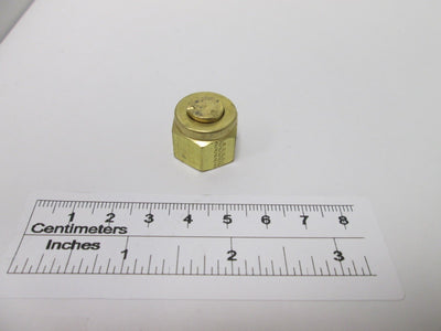 New Lot of 37 Plugs, Size: 3/8", Material: Brass, For Duolok Tube Fittings