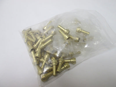 New Lot of 61 Reducing Port Connectors, Size: 3/8" to 1/4", Material: Brass