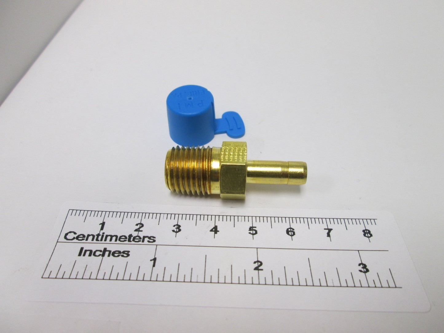 New Lot of 14 Adapters, Size: 1/4" to 1/4" NPT Male Threads, Material: Brass
