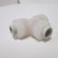 Used Lot of 10 Parker F4TU4 Parflex Tee Fittings, For 1/4" Tubing, Pressure: 300psi