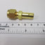 New Lot of 10 SSP IBD4R6 Tube Stub Adapters, 1/4" Tube to 3/8" Stub, Brass
