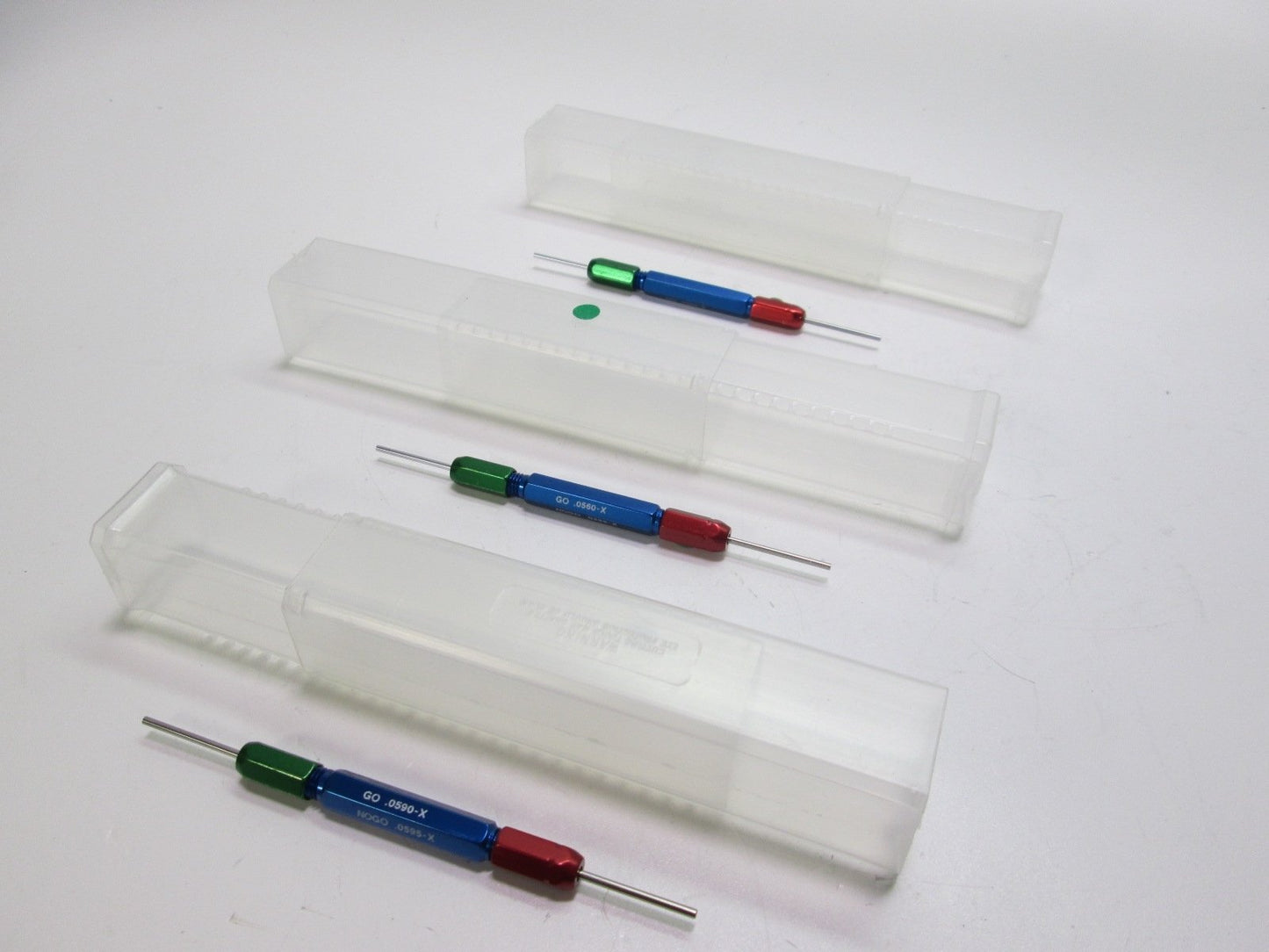 Used Lot of Westport GO 0.056 0.0590 NOGO 0.0555 0.0595 Smooth Pin Inspection Gauges